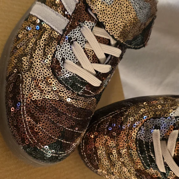 Steve Madden Madrid Camo Sequin Sneakers - Picture 5 of 5